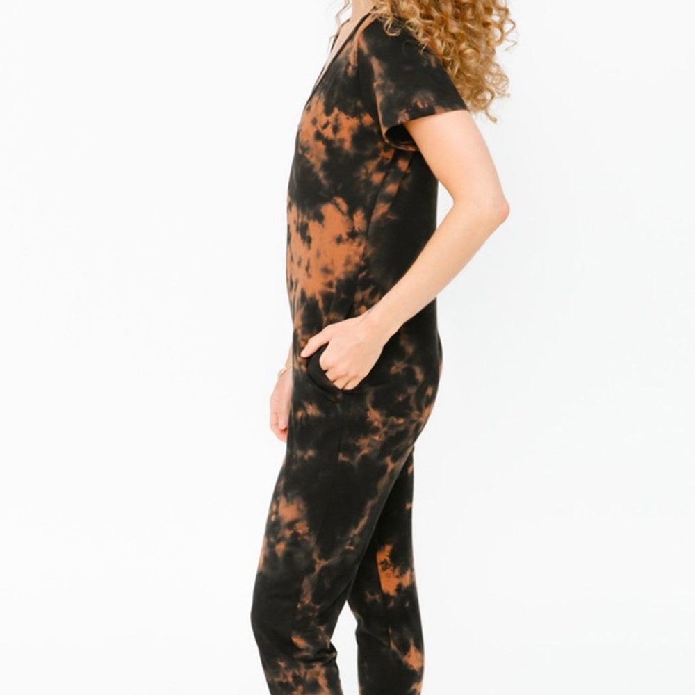 Smash & Tess Sunday Romper in Onyx Sunrise